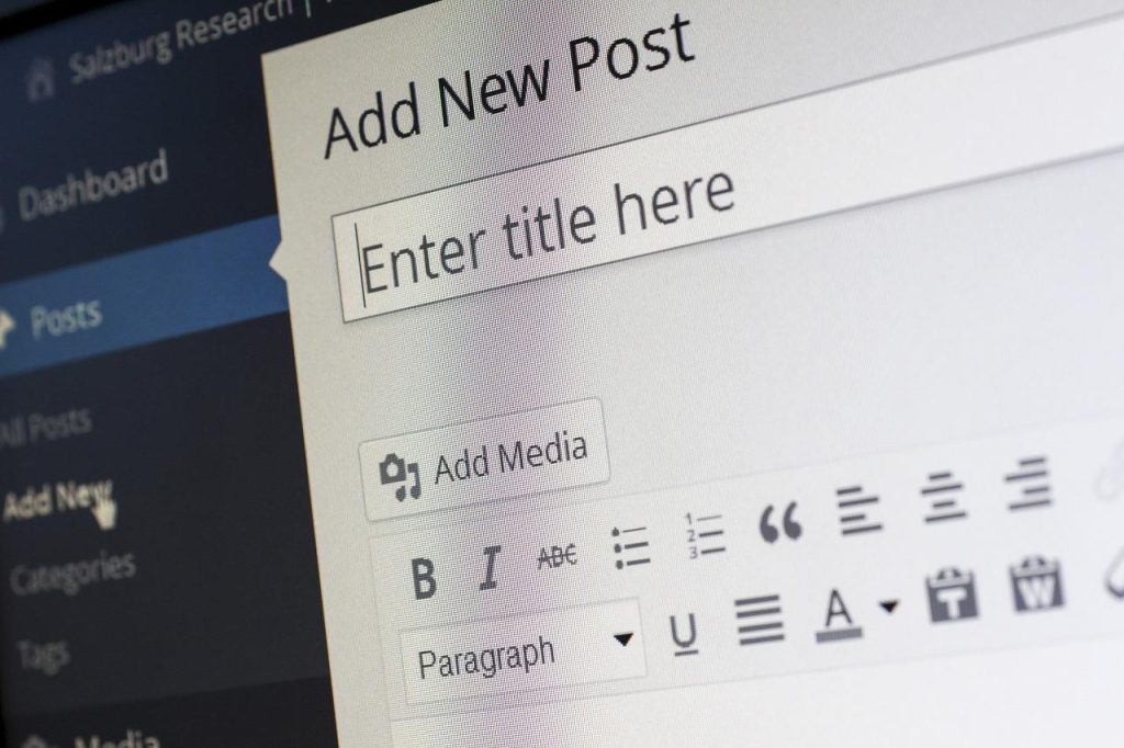 Visuele overzicht van verschillende soorten blogs inclusief persoonlijke, mode, food, reis- en zakelijke blogs